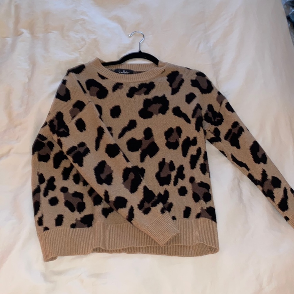Lulus Cheetah Leopard Sweater
